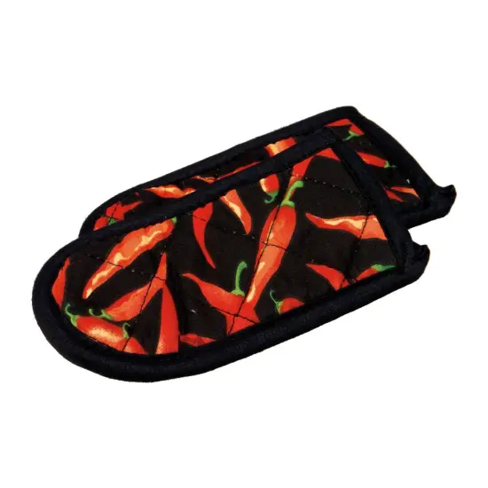 Red Chili Peppers Hot Handle Pad Sets for Cast Iron Cookware {3}