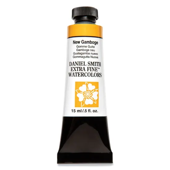 Daniel Smith Extra Fine Watercolor - New Gamboge, 15 ml Tube {1}