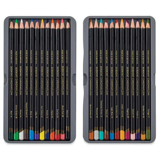 Derwent Chromaflow Colored Pencils - Set of 24 {1}