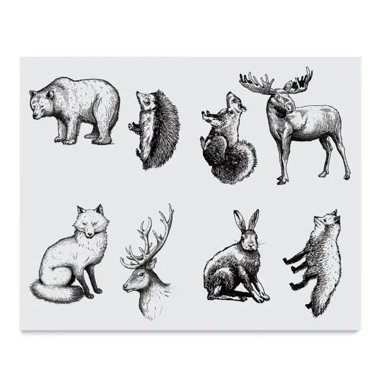 Mayco Designer Silkscreens - Woodland Animals {1}