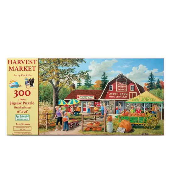 Sunsout Harvest Market 300 pc Jigsaw Puzzle 39974 {4}