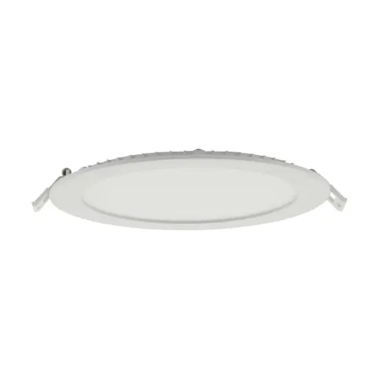 Satco 24w LED 8 inch CCT Selectable 120 volt Direct Wire Round Downlight White {2}