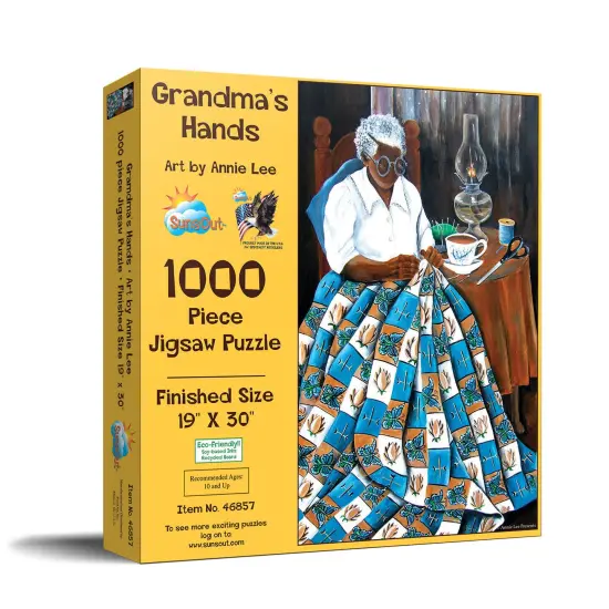 Sunsout Grandma's Hands 1000 pc Jigsaw Puzzle 46857 {3}