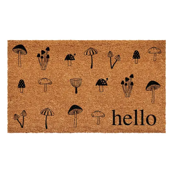 Calloway Mills Mushroom Hello Doormat {3}