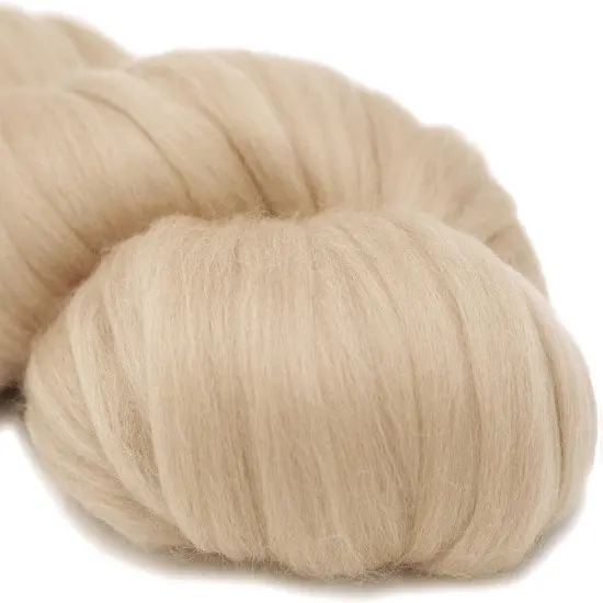 LEARN TO SPIN YARN - Beginner's Spinning Kit with Drop Spindle and Merino Pencil Roving. Choose your color. Dune {3}