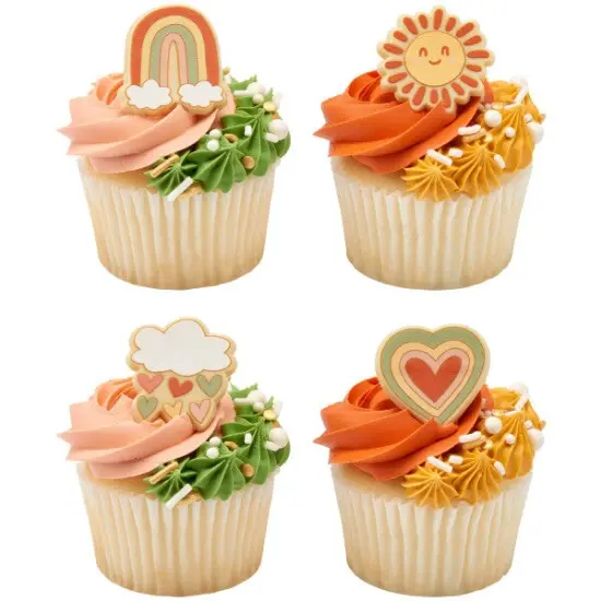 You Are My Sunshine Cupcake Rings, 12ct {4}