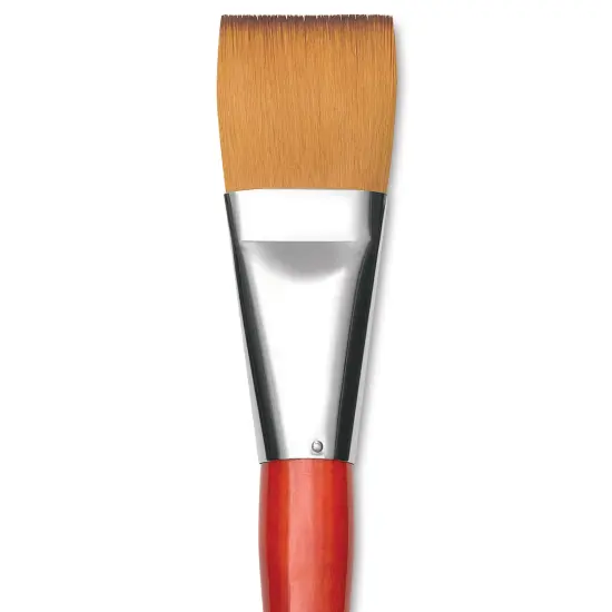 Raphael Golden Kaerell Brush - Flat, Short Handle, Size 32 {1}