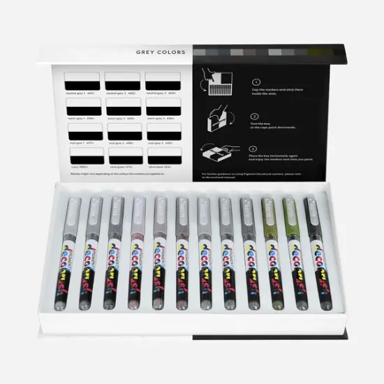 PIGMENT decobrush Grey Colors Collection {1}