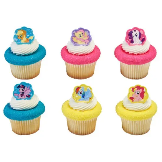 My Little Pony Cutie Beauty Cupcake Rings, 12ct {1}