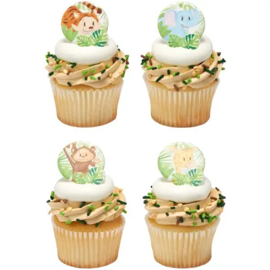 Baby Animals Cupcake Rings, 12ct {3}