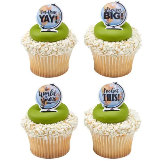 Dream Big Cupcake Rings, 12ct {1}