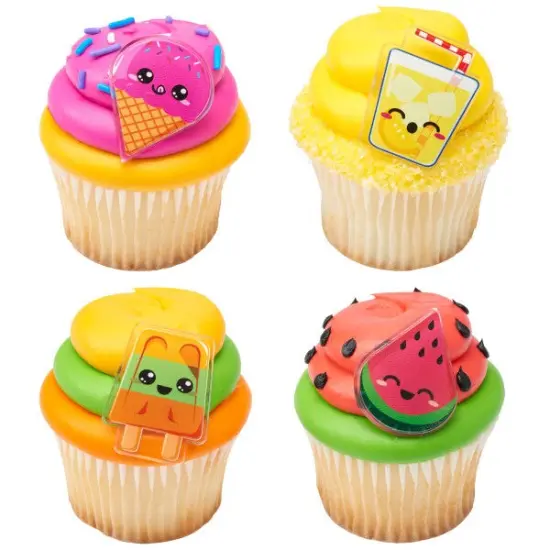 Cool Summer Treats Cupcake Rings, 12ct {2}