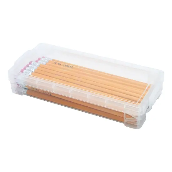Storage Studios Super Stacker Pencil Box-Clear {5}