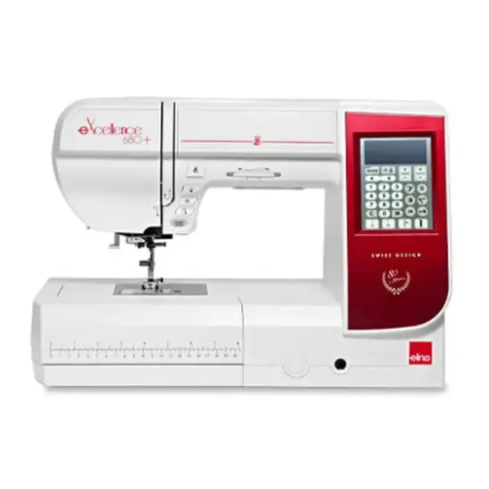 Elna eXcellence 680 PLUS Anniversary Edition Sewing Machine {1}