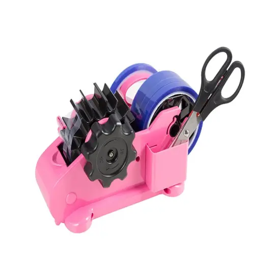 Craft Express Multi-Function Pink Tape Dispenser {4}