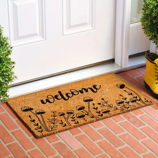 Calloway Mills Mushroom Welcome Doormat {5}
