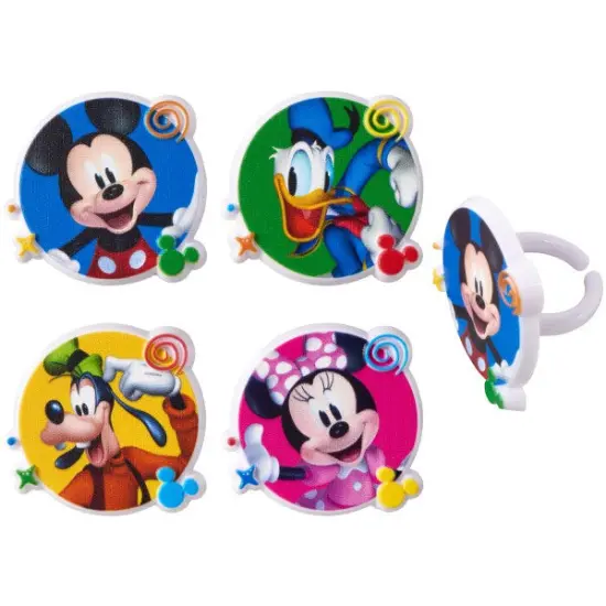 Mickey Mouse Funhouse Best Pals Around Cupcake Rings, 12ct {1}