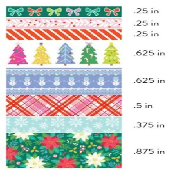 Sugarplum Wishes Washi Tape - Paige Evans {2}