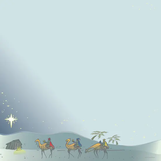 Great Papers! Three Kings Holiday Letterhead, Invitations and Announcements, Printer Friendly, 8.5"x11", 80 Pack {1}