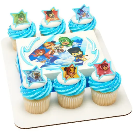PJ Masks Calling All Heroes! Cupcake Rings, 12ct {3}