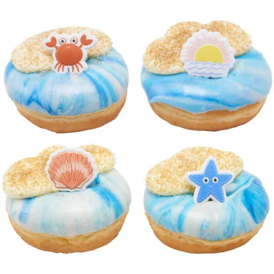 Sunny Daze Cupcake Rings, 12ct {4}