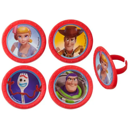 Toy Story 4 Toys Play Cupcake Rings, 12ct {2}