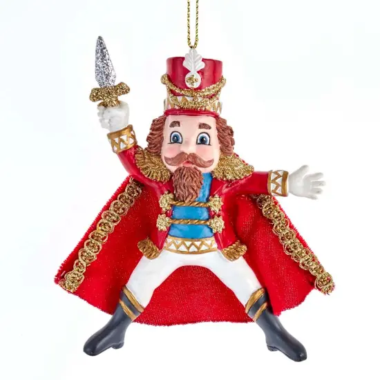 4.25" Nutcracker Suite Children's Prince Ornament &ndash; Resin Christmas Decoration {1}