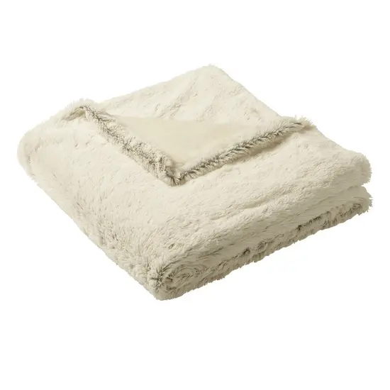 Faux Fur Blankets Embrace | RADYAN&reg; Marshmallow {1}