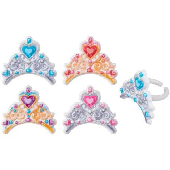 Crown Jewels Cupcake Rings, 12ct {2}