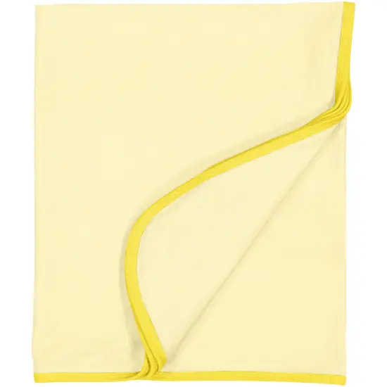Baby Blanket - 100% Cotton, Various Colors by Rabbit Skins&reg; Light yellow {1}