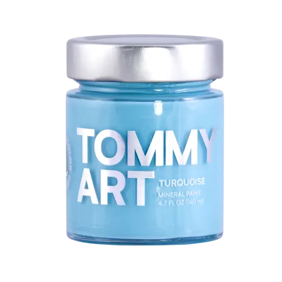 Tommy Art - Color - Turquoise Mineral Paint 140ml {1}