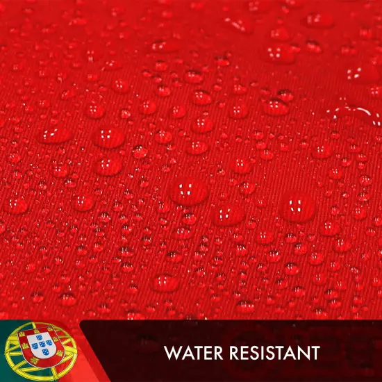 G128 Portugal (Portuguese) Flag | 3x5 feet | Double Sided Embroidered 210D Indoor/Outdoor, Brass Grommets, Heavy Duty Polyester {6}