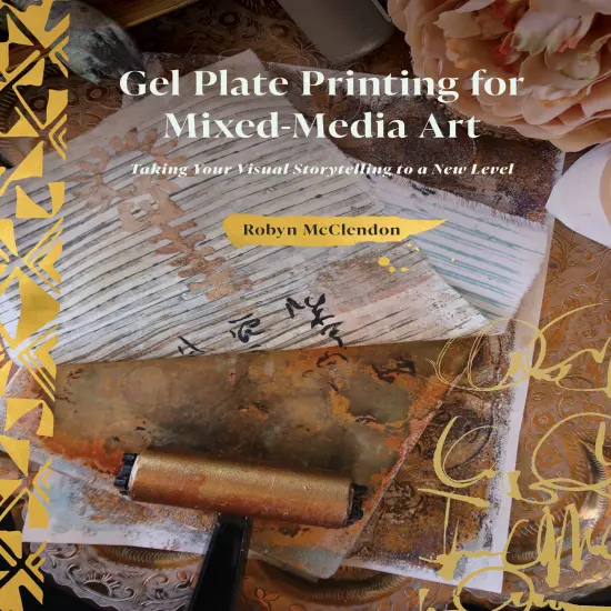 Gel Plate Printing for Mixed-Media Art {1}