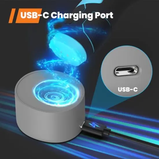 Cordless Hot Glue Gun, 15s Fast Preheating with 2Ah Built-in Battery Hot Melt Glue Gun, Smart Power-Off, Kit with 25 Pcs Premium Mini Glue Sticks and USB-C Charging Port {4}