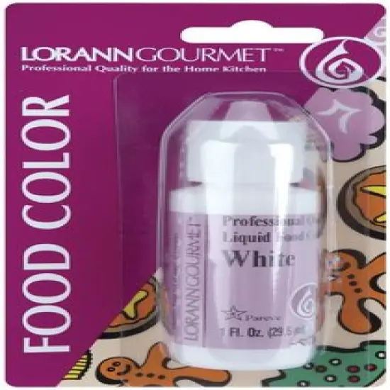 LorAnn Oils Liquid Food Color, 1 oz, White {1}