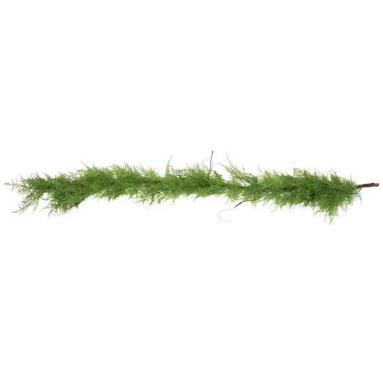Northlight Real Touch&trade;️ Cedar Artificial Christmas Garland - 5' x 8" - Unlit Green {1}