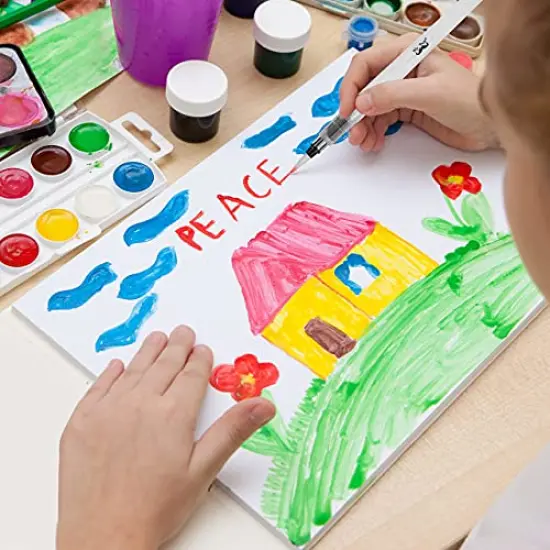 6 PCS, Watercolor Brush Pens, Refillable Watercolor Brush Pens {4}