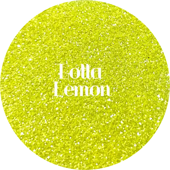 Polyester Glitter - Lotta Lemon by Glitter Heart Co.&trade; {1}