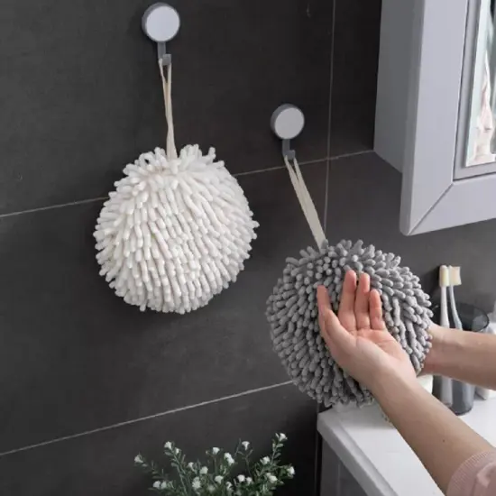 Kitcheniva Super Absorbent Hand Towel Ball 3 Pack {3}