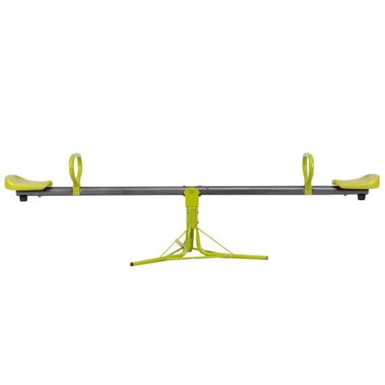 Kids Seesaw Swivel Children Teeter Totter Outdoor Play Set for 2 Children {1}