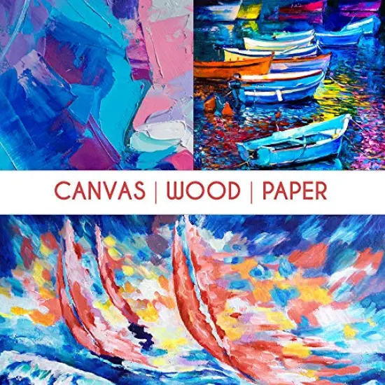 48 Pack Oil Paint Set 12mL (0.4Oz) Tubes of Oil Paints for Canvas Painting {4}