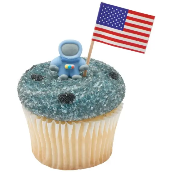 American Flag DecoPics Cupcake Decoration, 12ct {3}