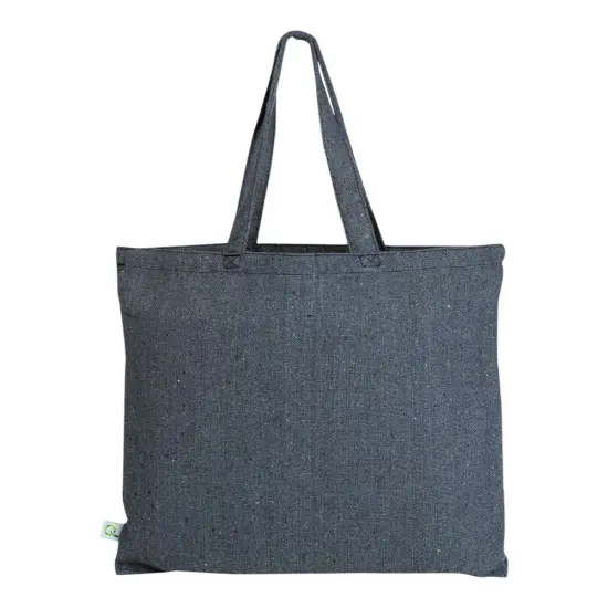 Q-Tees&reg; Sustainable tote bags Steel grey {2}