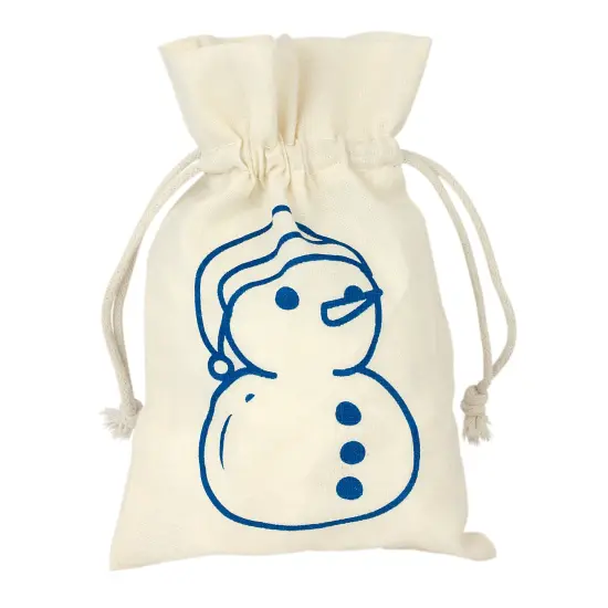 Animal Coins From Around The World And Colorized Christmas Coins In Snowman Canvas Bag {5}