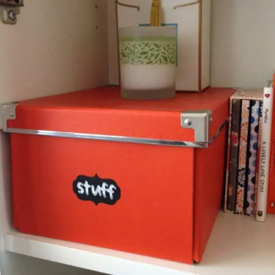 Wrapables Set of 60 Chalkboard Labels / Chalkboard Stickers, 2" x 1.25" Fancy Rectangle {4}