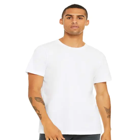 BELLA + CANVAS&reg; - Crewneck Short Sleeve Jersey Tee White {1}