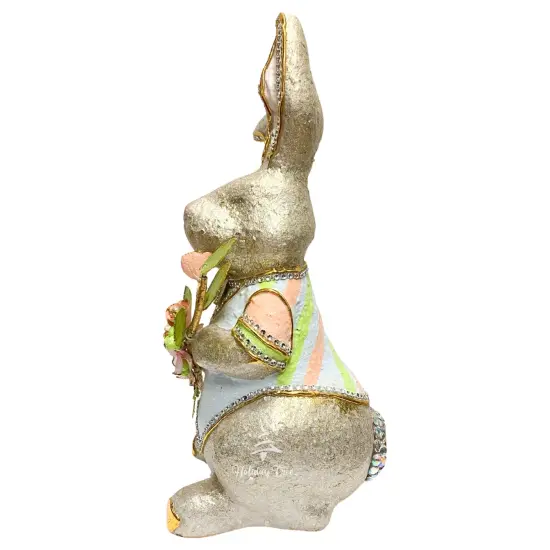 Easter Decorations - Marcarone Jweled Capiz Easter Bunny {3}