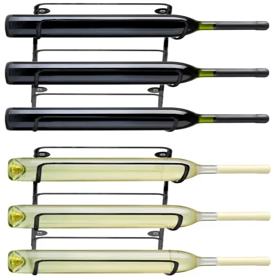 Sorbus Metal Wall Mounted Bathroom Towel Rack - Organizer for Towels, Washcloths, Hand Towels, Linens, Ideal for Bathroom, Spa, Salon Black {5}