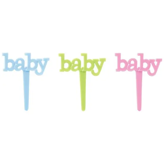 Baby DecoPics&reg; Cupcake Decoration, 12ct {3}