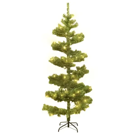 Swirl Christmas Tree with Stand and LEDs {6}